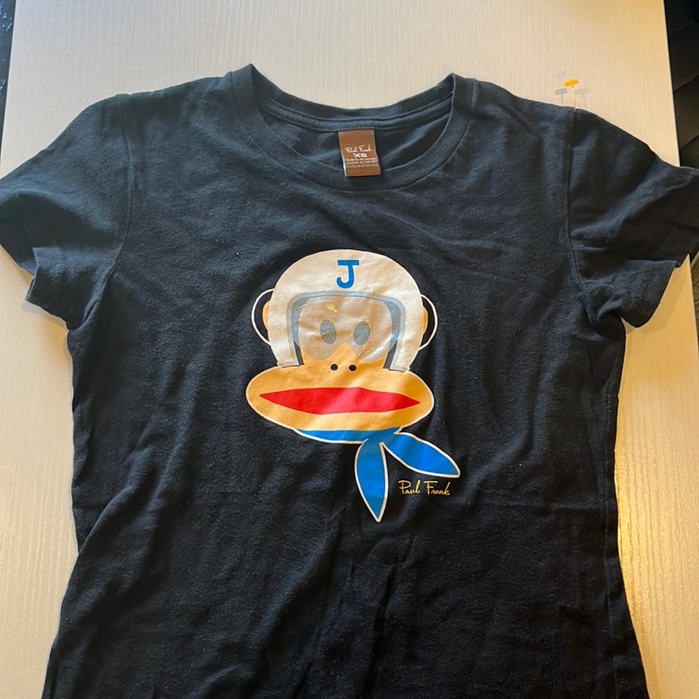 Vintage Y2K Paul Frank baby tee